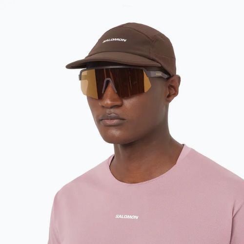 Czapka z daszkiem Salomon Sense Aero coffee bean