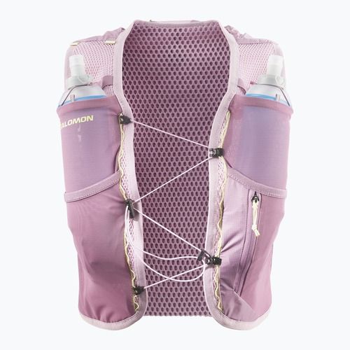 Kamizelka do biegania damska Salomon Active Skin 4 Set dusky orchid/daw