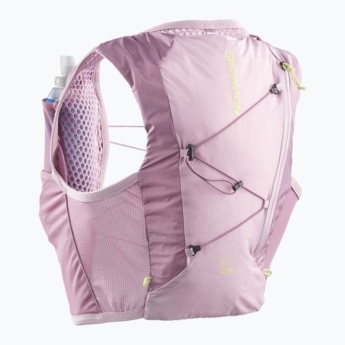 Kamizelka do biegania damska Salomon Active Skin 4 Set dusky orchid/daw