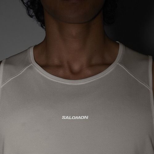 Koszulka męska Salomon Shakeout Core whisper white