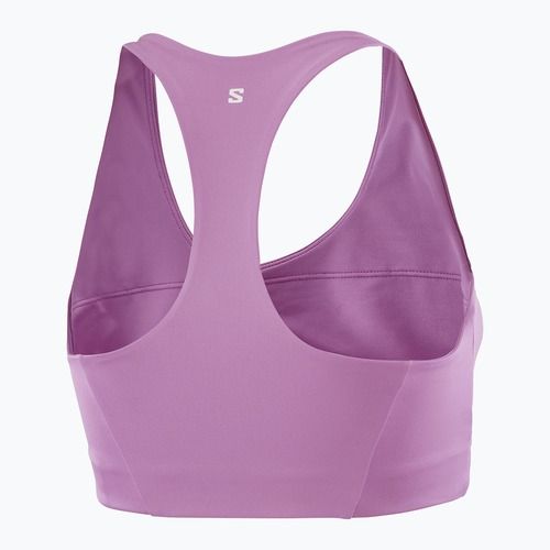 Biustonosz treningowy Salomon SHAKEout Core iris orchid