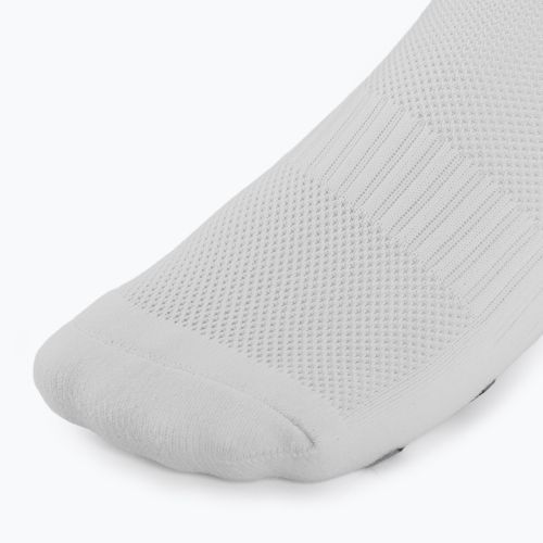 Skarpety piłkarskie dziecięce OneTeam Precision Grip antypoślizgowe 2-pack biały