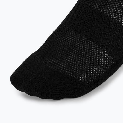 Skarpety piłkarskie dziecięce OneTeam Precision Grip antypoślizgowe 2-pack czarny