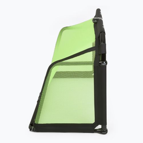 Bramka do piłki nożnej OneTeam SWIFTGOAL 150 x 90 cm składana czarny/zielony