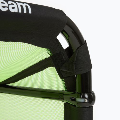 Bramka do piłki nożnej OneTeam SWIFTGOAL 150 x 90 cm składana czarny/zielony