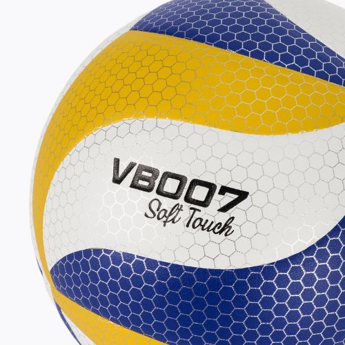 Piłka do siatkówki OneTeam VB007 żółty/niebieski/biały rozmiar 5