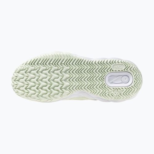 Buty do padla damskie Mizuno Wave Enforce Court Padel phantom green/white/glowing ap
