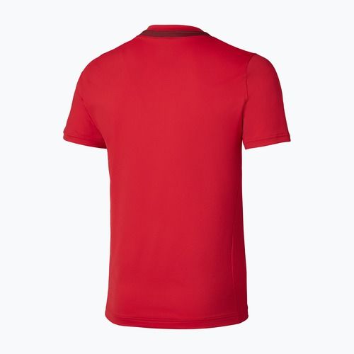 Koszulka tenisowa męska Mizuno 62GAA001 Tee fiery red