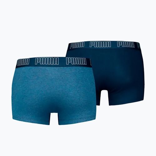 Bokserki męskie PUMA Everyday Trunk 2 pary light blue melange