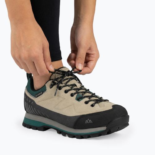Buty trekkingowe damskie KADVA NEVRA WP niskie skórzane beżowy