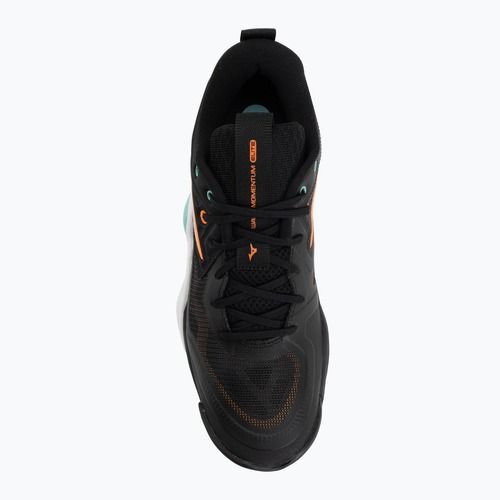 Buty do siatkówki Mizuno Wave Momentum Elite black/tangelo/ice green