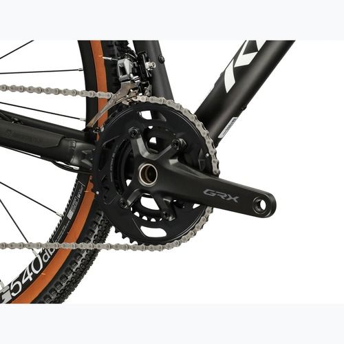 Rower gravelowy KROSS Esker 6.0 czarny/biały/mat/połysk