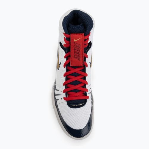 Buty bokserskie Nike Freek SE white/metallic gold/college navy