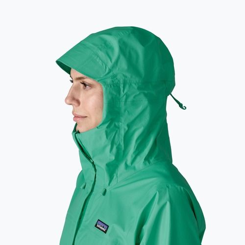 Kurtka przeciwdeszczowa damska Patagonia Torrentshell 3L Rain aqua stone