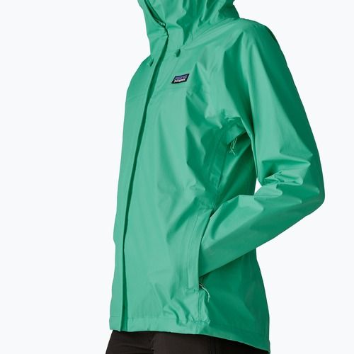 Kurtka przeciwdeszczowa damska Patagonia Torrentshell 3L Rain aqua stone