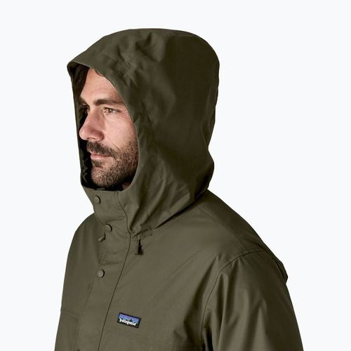 Kurtka przeciwdeszczowa męska Patagonia Outdoor Everyday Rain basin green