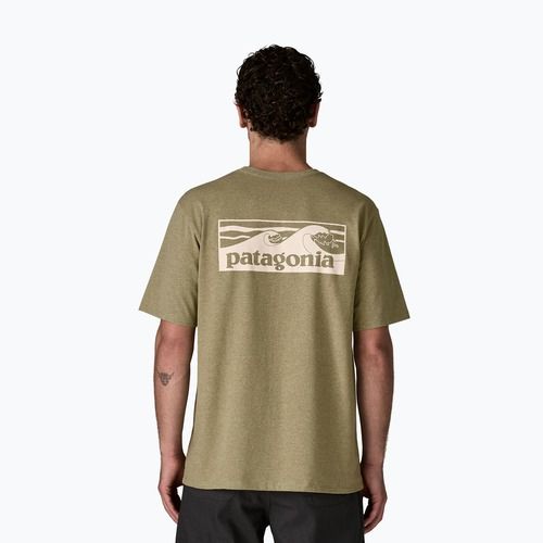 Koszulka męska Patagonia Boardshort Logo Pocket Responsibili gumtree green