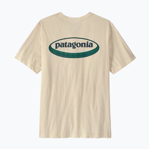 Koszulka męska Patagonia '95 Oval Logo undyed natural