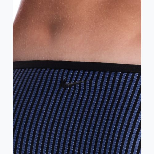 Dół od stroju pływackiego Nike Ripple Texture Hipster Bikini slate