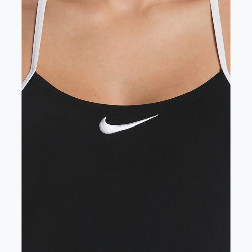 Strój pływacki jednoczęściowy damski Nike Hydrastrong Logo Graphic T-Back black
