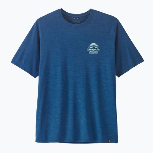 Koszulka męska Patagonia Capilene Cool Daily - Great Waves clement blue/light clement blue x-dye