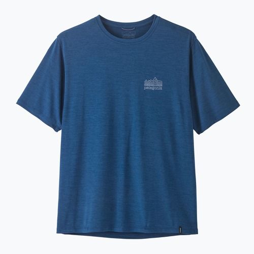Koszulka męska Patagonia Capilene Cool Daily - Strataspire clement blue/light clement blue x-dye