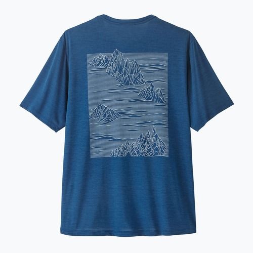 Koszulka męska Patagonia Capilene Cool Daily - Strataspire clement blue/light clement blue x-dye