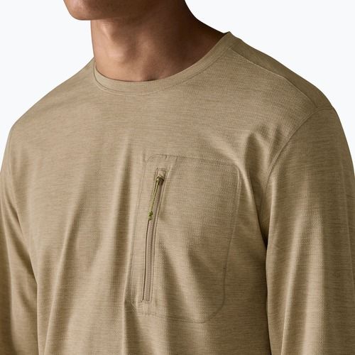 Longsleeve męski Patagonia Capilene Cool Sun seabird grey/light seabird grey x-dye