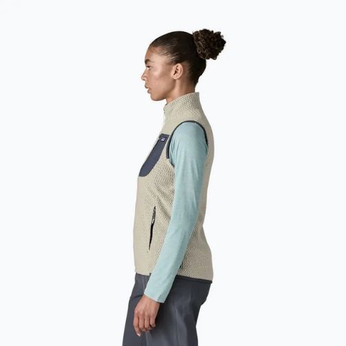 Bezrękawnik damski Patagonia R1 Air wool white