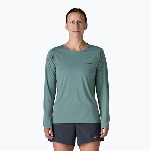 Longsleeve damski Patagonia Capilene Cool Daily Shirt - Boardshort Logo blue sage/light blue sage x-dye