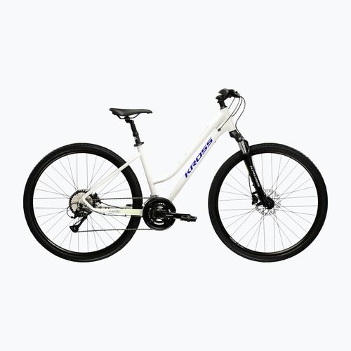Rower crossowy damski KROSS Evado 4.0 W szary/granatowy