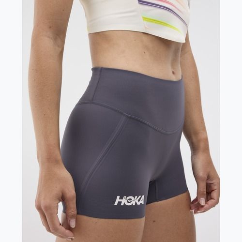 Spodenki do biegania damskie HOKA Race Day Fitted 2.5" squid ink