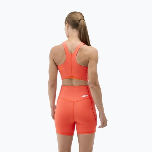 Biustonosz treningowy HOKA Elaro Crop bell pepper