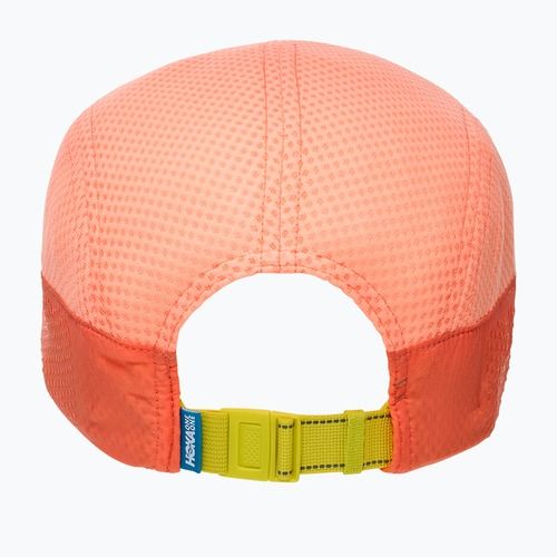 Czapka z daszkiem HOKA Trail Race neon cantaloupe