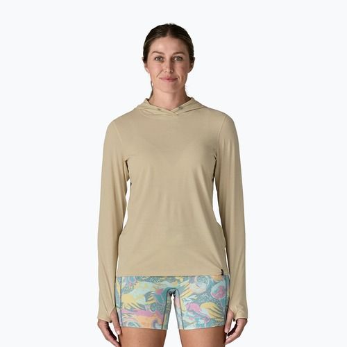 Bluza damska Patagonia Capilene Cool Ultra Hoody pumice/dyno white x-dye