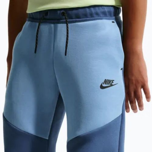Spodnie dziecięce Nike Sportswear Tech Fleece mystic navy/work blue/black/black