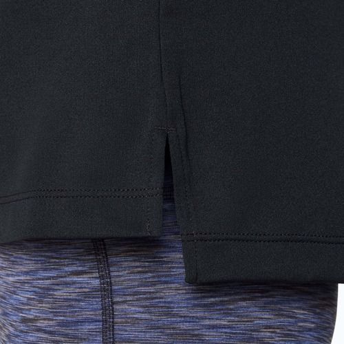 Longsleeve treningowy dziecięcy Nike Dri-Fit 1/4 Zip black/white