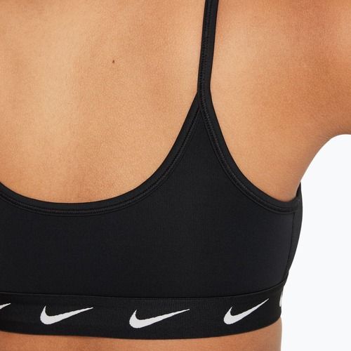 Biustonosz treningowy dziecięcy Nike One black/white