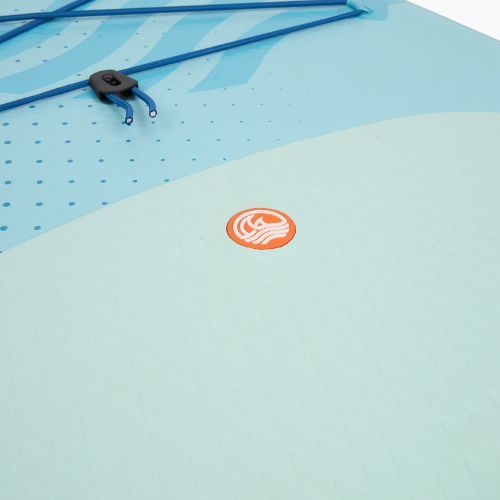 Zestaw deska SUP pompowana dziecięca AQUASTIC Perth 8'0" allround niebieski