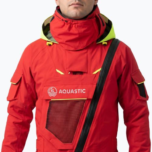 Kombinezon żeglarski męski AQUASTIC Outrun 10 000/8 000 czerwony