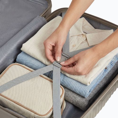 Walizka podróżna kabinowa KADVA Palero 38 l beżowy