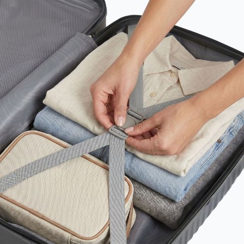 Walizka podróżna kabinowa KADVA Palero 38 l szary