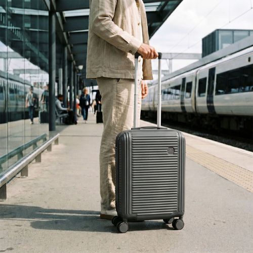Walizka podróżna kabinowa KADVA Palero 38 l szary