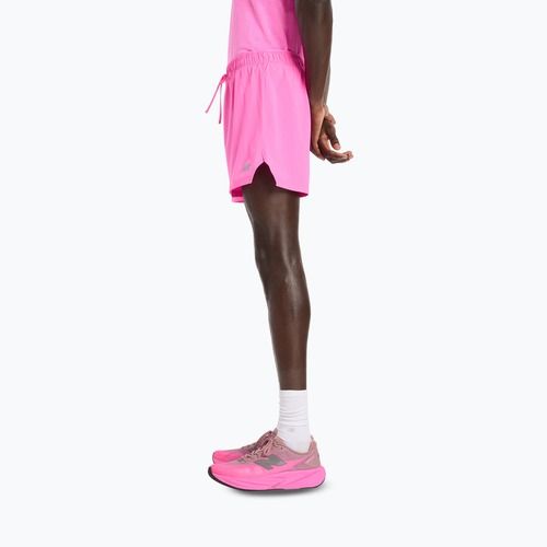 Spodenki męskie New Balance RC Seamless 5" pink heat