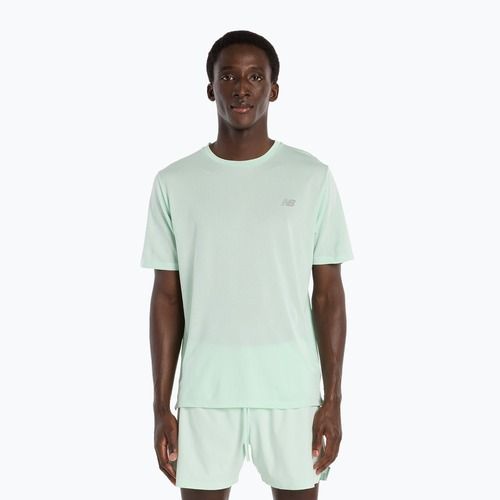Koszulka męska New Balance Athletics Run cosmic jade heather