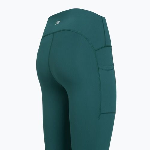 Legginsy do biegania damskie New Balance RC Pocket 25" medusa green