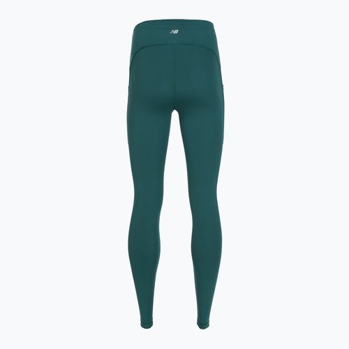 Legginsy do biegania damskie New Balance RC Pocket 25" medusa green