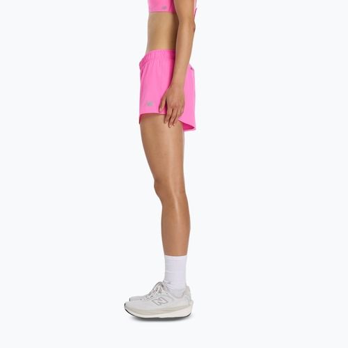 Spodenki damskie New Balance RC Seamless 3" pink heat