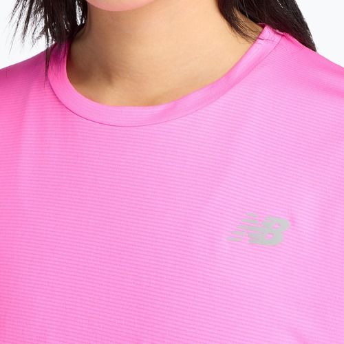 Koszulka do biegania damska New Balance Essentials pink heat