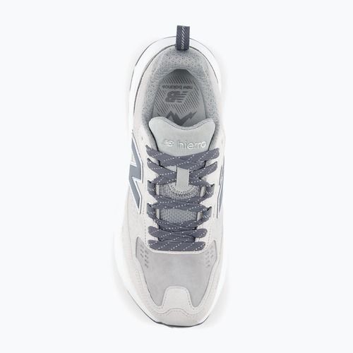 Buty do biegania damskie New Balance Hierro Trek Nubuck Vamp V9 grey matter/graphite